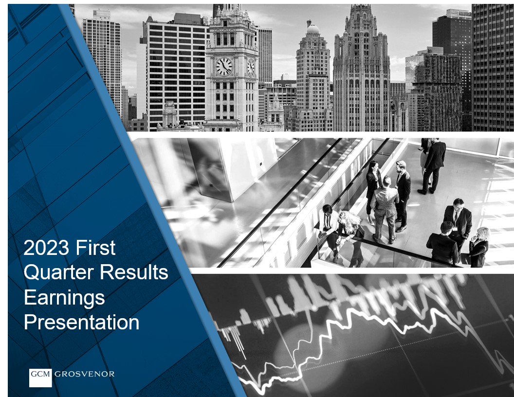 GCMG 2023 First Quarter Earnings Results presentation cover