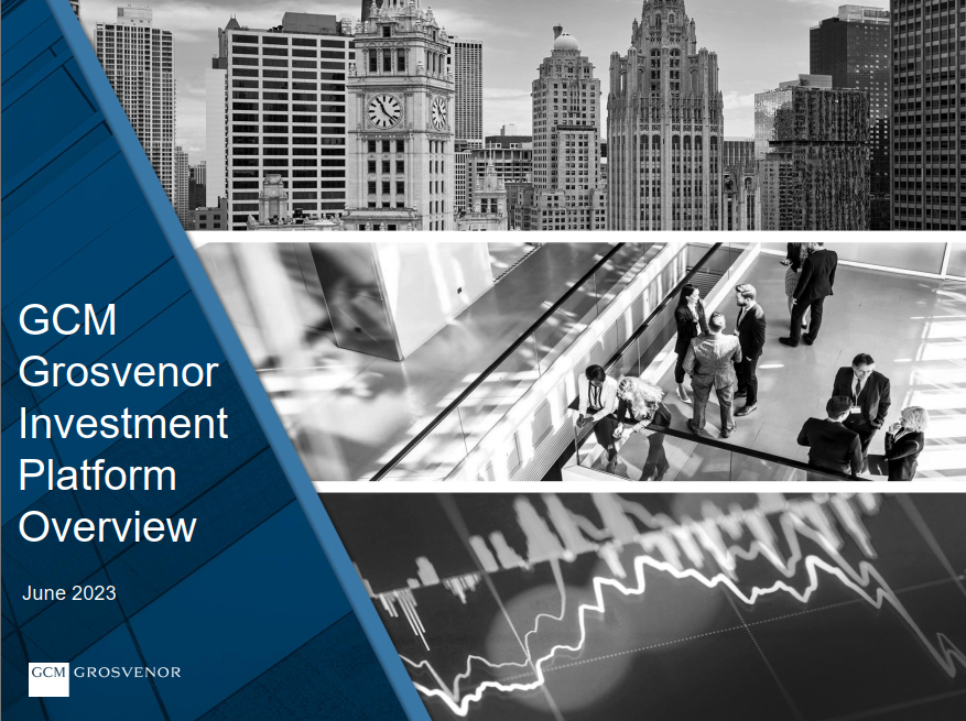 GCM Grosvenor Investment Platform overview report cover