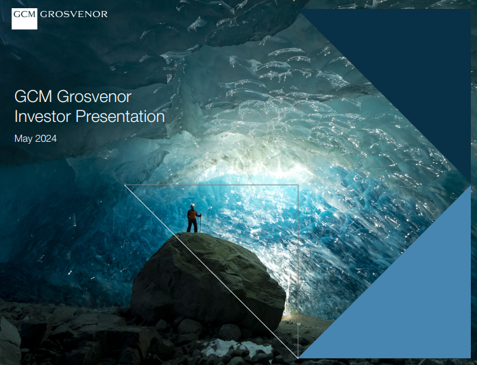 GCM Grosvenor Investor Presentation from May 2024 cover image