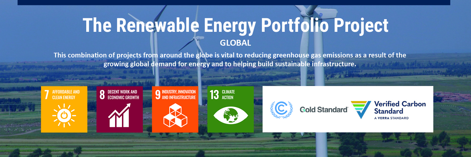 Renewable energy portfolio project