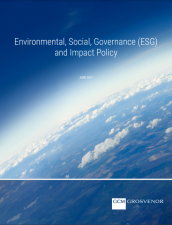 GCM Grosvenor ESG Policy Thumbnail