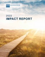 2022 GCM Grosvenor Impact Report Cover