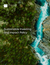GCM Grosvenor Sustainable Investing and Impact Policy cover thumbnail